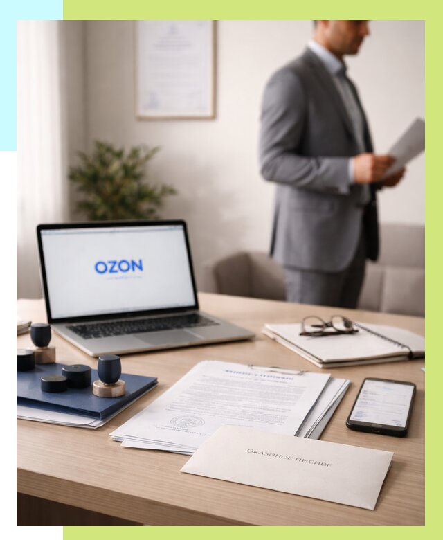 Отказное письмо для Ozon в Медногорске от 3560 р. | Сертэкс